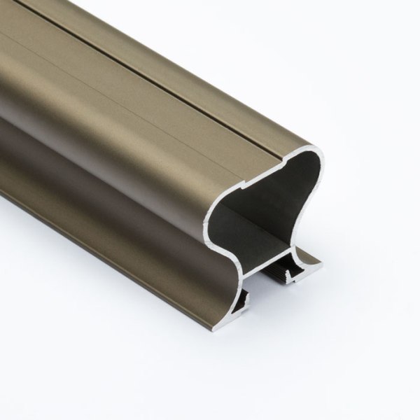 Профиль-ручка симметричная, алюминий, L=5400 мм, шампань.. Рис. 1