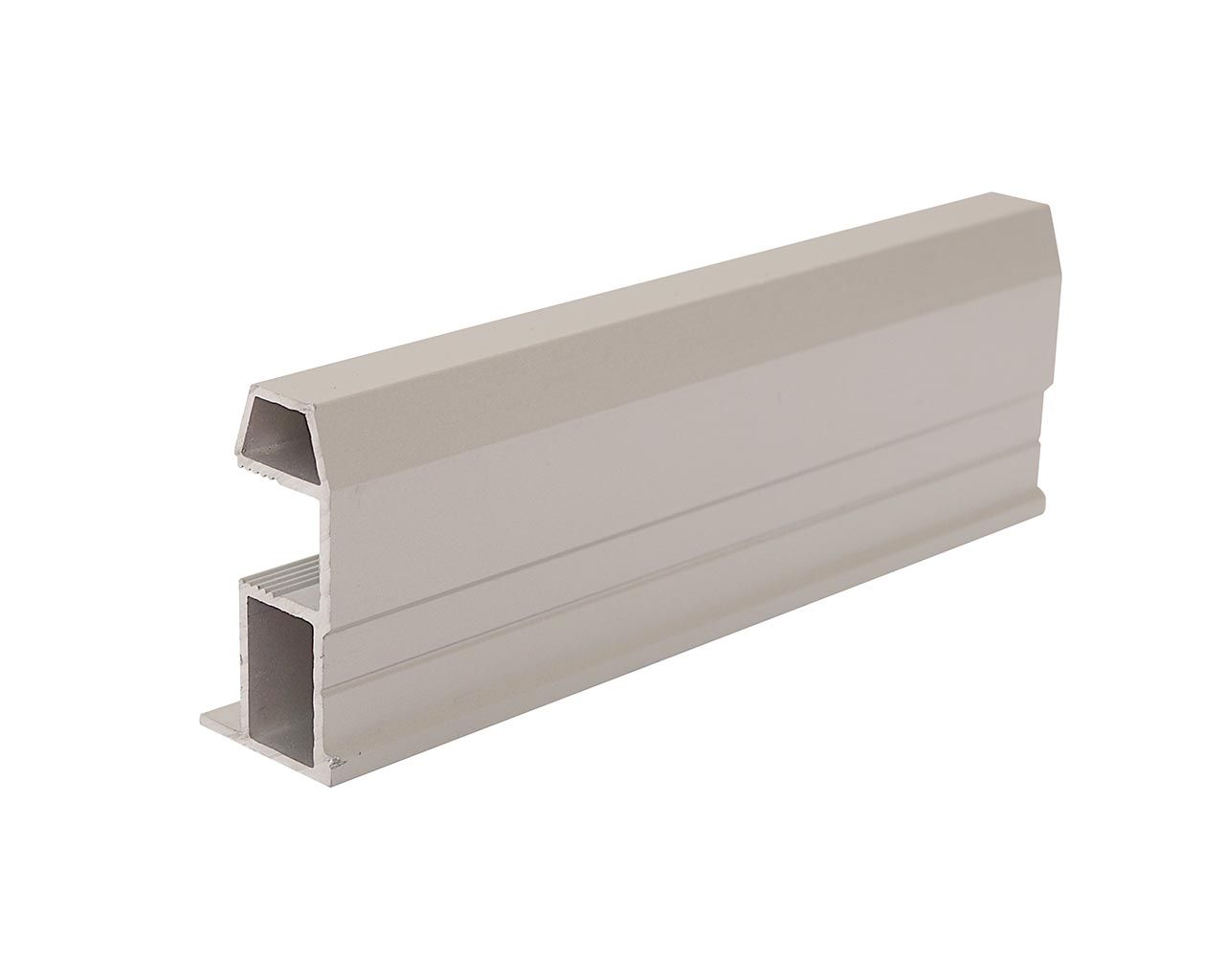 Профиль-ручка трапециевидная Classic Slim, алюминий, L=5400 мм, серебро.. Рис. 1 Профиль-ручка трапециевидная Classic Slim, алюминий, L=5400 мм, серебро.. Рис. 1