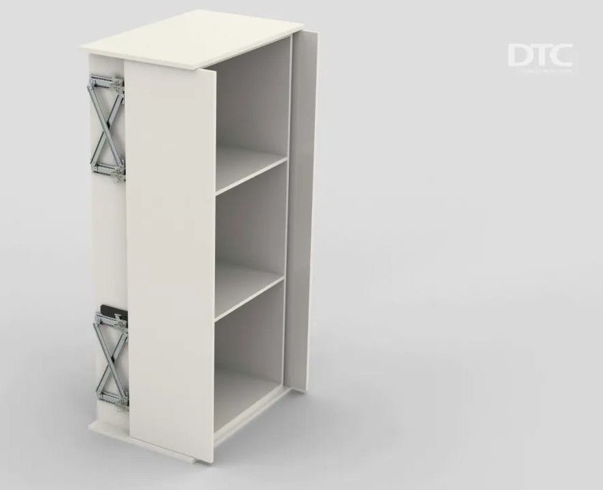 R01 Track-Pro Комплект на 1 дверь, направляющая глубиной 500 мм., DTC. Рис. 3