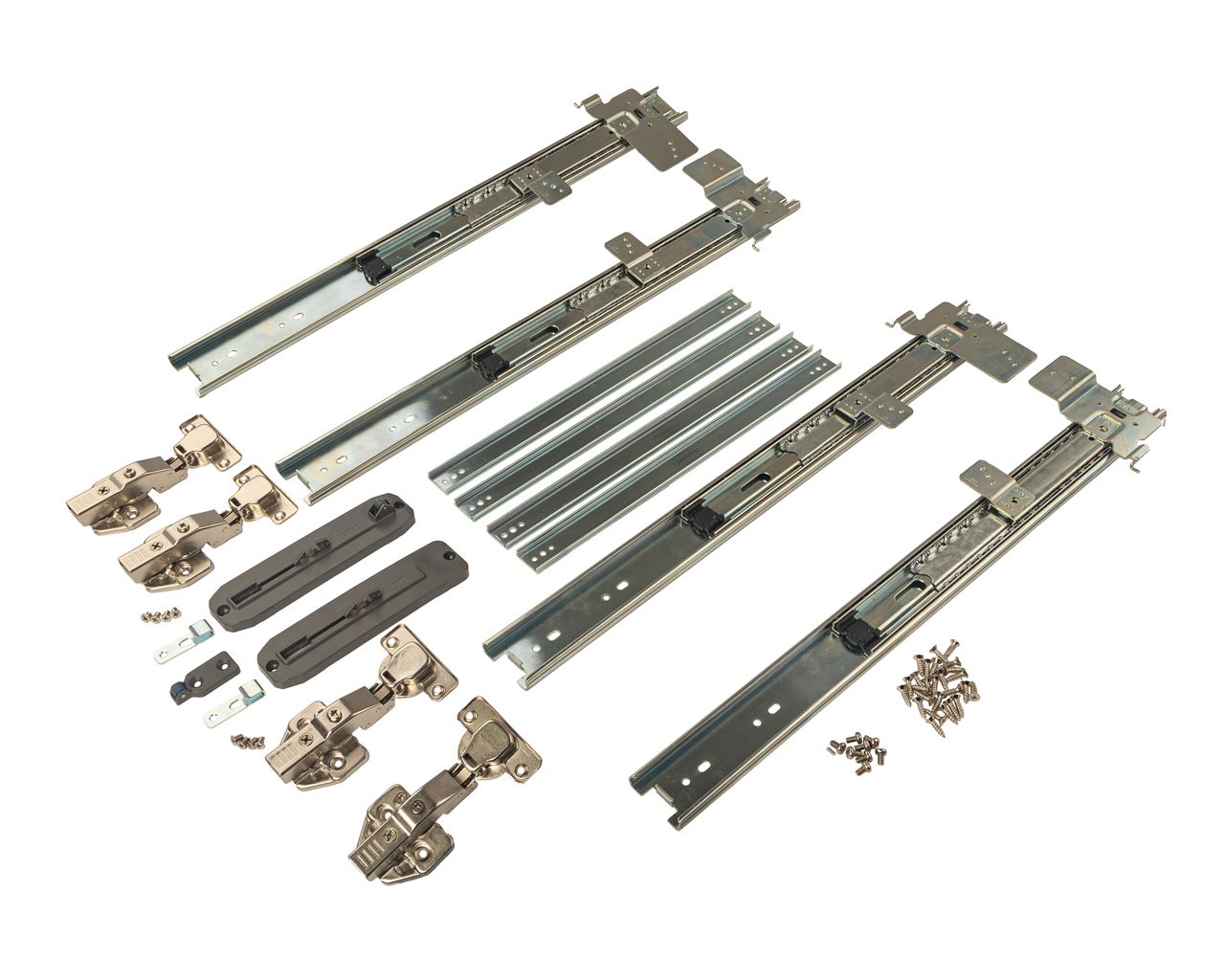 R01 Track-Pro Комплект на 1 дверь, направляющая глубиной 550 мм., DTC.. Рис. 1