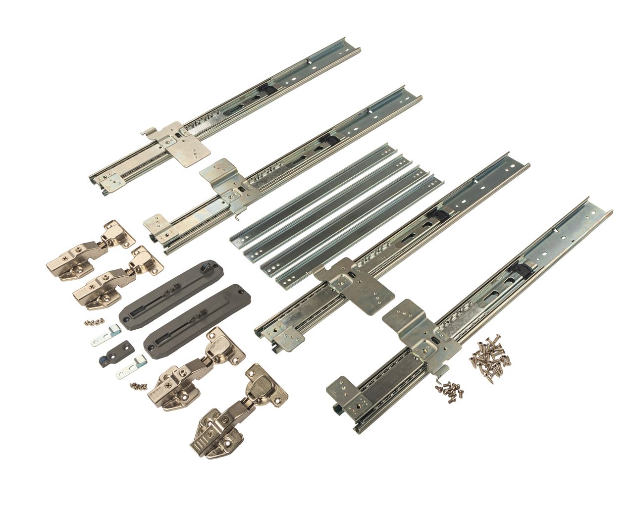 R01 Track-Pro Комплект на 1 дверь, направляющая глубиной 550 мм., DTC.. Рис. 2