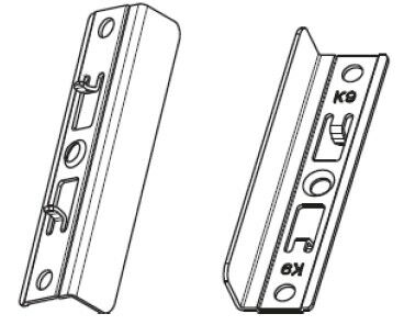 Балконная защелка магнитн. на раме со штифтом FT30 NT. Рис. 1 Балконная защелка магнитн. на раме со штифтом FT30 NT. Рис. 1