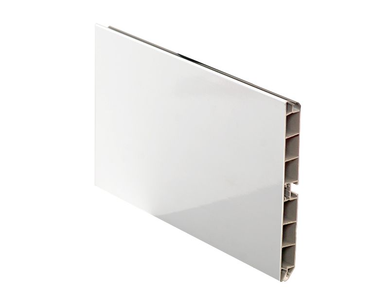 Цоколь кухонный ALPHALUX, H=100мм, L=4м, белый глянцевый, пластик