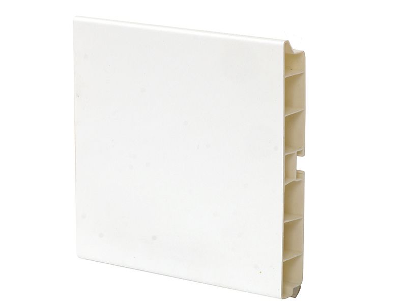 Цоколь кухонный ПВХ Белый H=100мм L=4м FIRMAX. Рис. 1