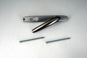 Внутренняя часть нажимного гарнитура Rhapsody  цвет: титан. Рис. 1