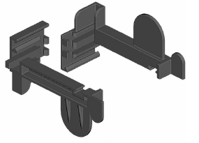 Комплект заглушек профиля примыкания. Рис. 1 Комплект заглушек профиля примыкания. Рис. 1