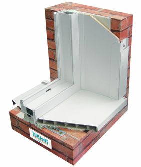 Макет угла окна "Евромонтаж". Рис. 1