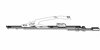 Ножницы проветривания правые створк. разм.-2 NT.. Рис. 1