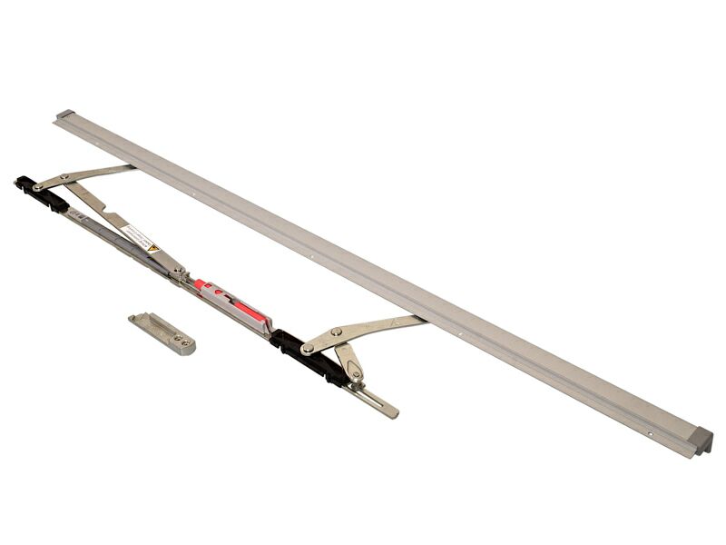 Ножницы+направляющая на створке Internika SP 750-900 правый, серебро. Рис. 1