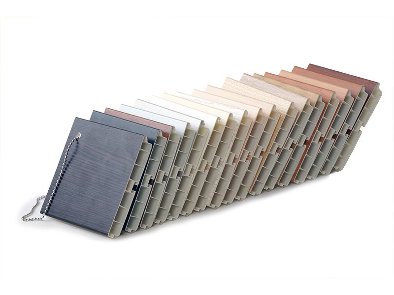 Образцы цоколя кухонного FIRMAX, 17 цветов. Рис. 1