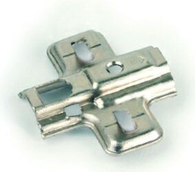 Планка монтажная для петель Click-on, H=2, шуруп, сталь. Рис. 1 Планка монтажная для петель Click-on, H=2, шуруп, сталь. Рис. 1