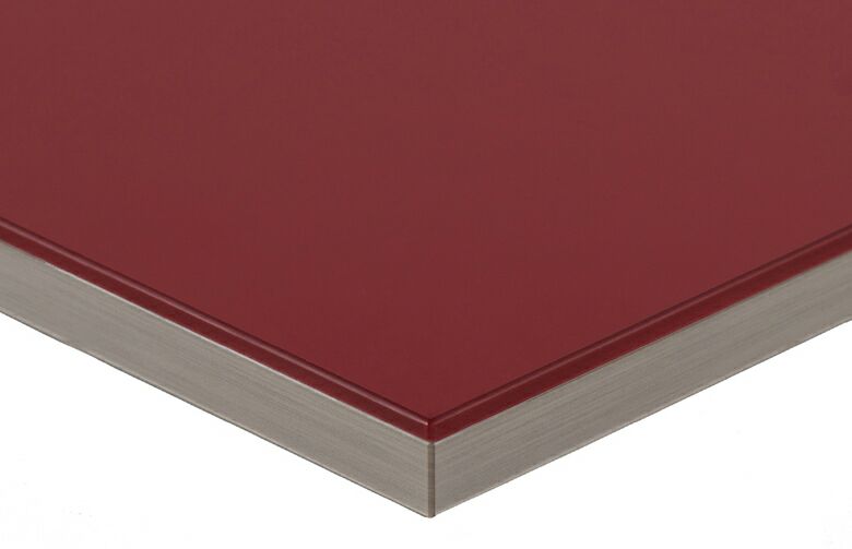 Плита МДФ ALVIC LUXE 1240*18*2750 мм, глянец бордо (Burdeos). Рис. 1