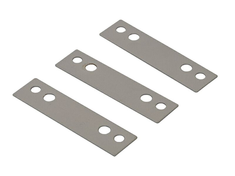 Подкладка под петлю рамная 1 мм, /3 шт./, серебро R01.1. Рис. 1