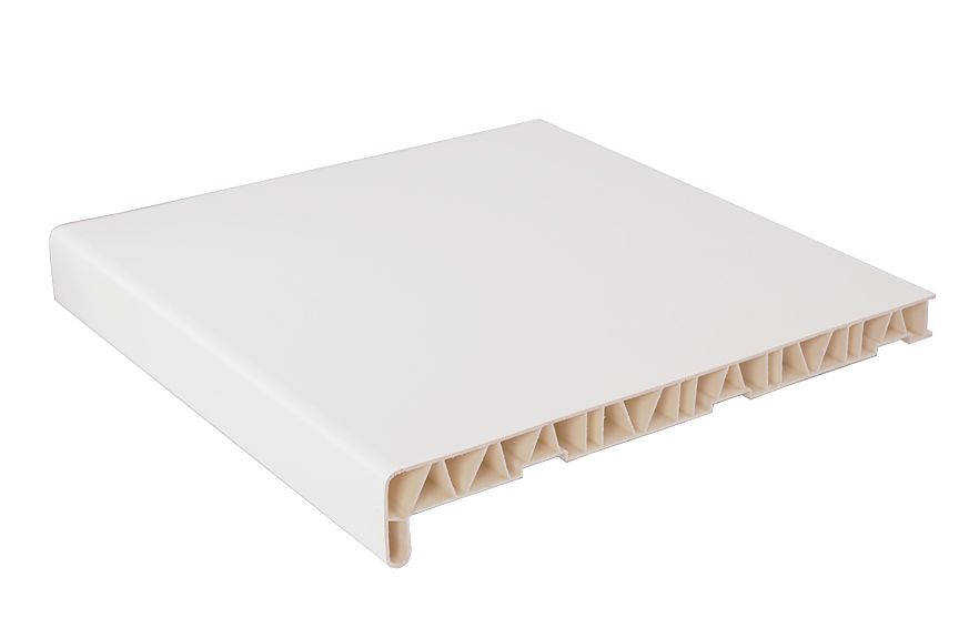 Подоконник пластиковый BAUSET МПР-40 /550/ белый /6,0м/. Рис. 1 Подоконник пластиковый BAUSET МПР-40 /550/ белый /6,0м/. Рис. 1