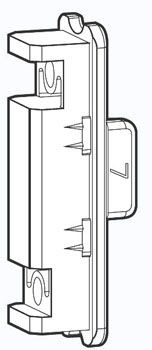Прижим средний рама K Salamander Designo NT. Рис. 1
