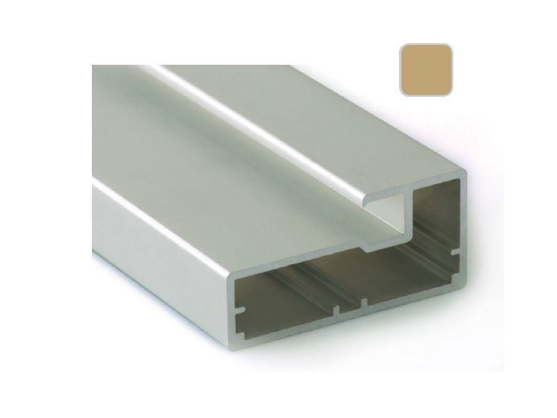 Профиль 45/20 золото, 5800 мм для рамочных фасадов FIRMAX Frame. Рис. 1 Профиль 45/20 золото, 5800 мм для рамочных фасадов FIRMAX Frame. Рис. 1