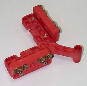 Шаблон для петель "К" на створке ( +0,5 мм). Рис. 1