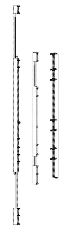 Шаблон поворотно-откидного запора константного 2000-2400 мм. Elementis. Рис. 1 Шаблон поворотно-откидного запора константного 2000-2400 мм. Elementis. Рис. 1