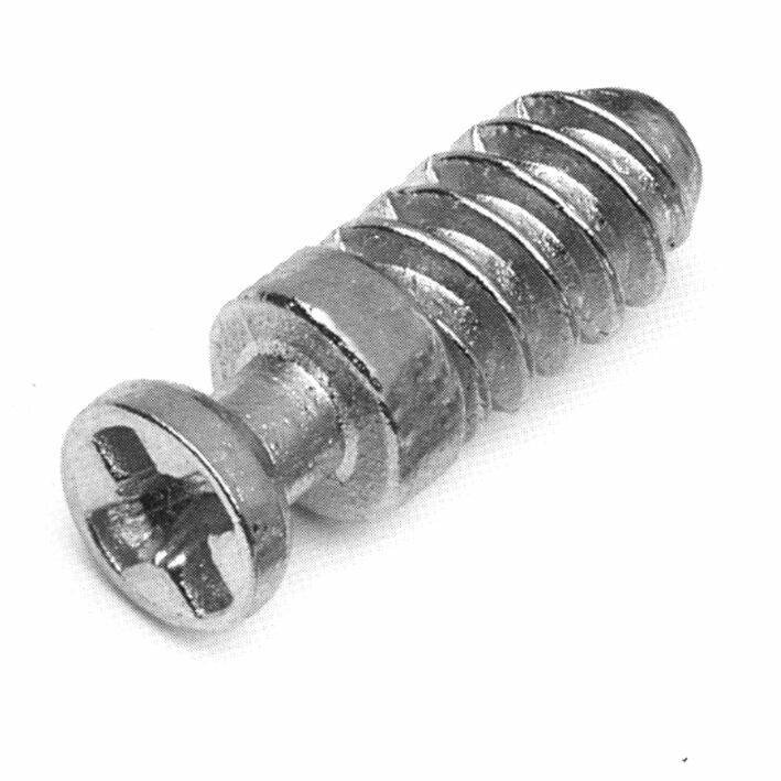 TI18 Дюбель для полкодержателя PRM0092, L=7.5 мм, цинк, цинк. покр.. Рис. 1