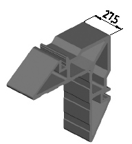 Угловая закладная. Рис. 1