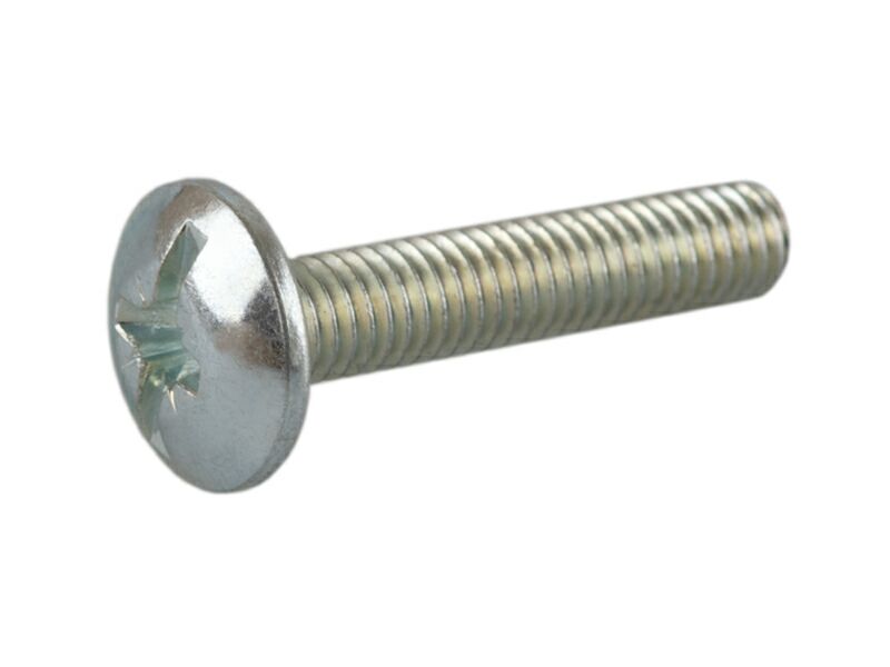 VC07 Винт с полукруглой шляпкой M6x30 мм, крест, сталь, цинк. покр.. Рис. 1 VC07 Винт с полукруглой шляпкой M6x30 мм, крест, сталь, цинк. покр.. Рис. 1