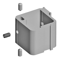 Закладная крепления импоста (AYPC.C48.0926K). Рис. 1 Закладная крепления импоста (AYPC.C48.0926K). Рис. 1
