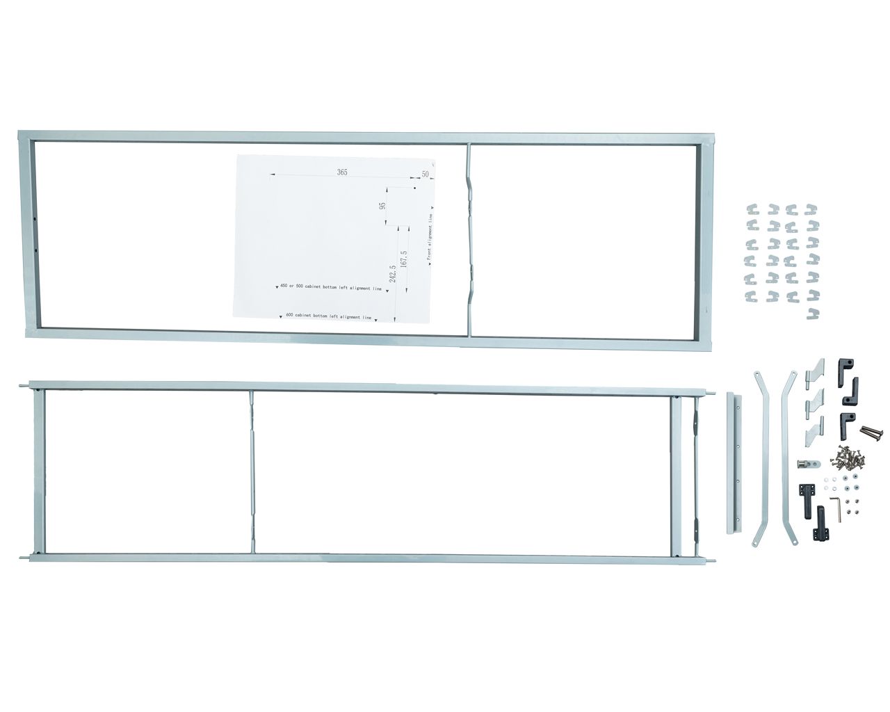 Рама колонны выдвижной Firmax Smartline в базу 600 мм, H=1765мм