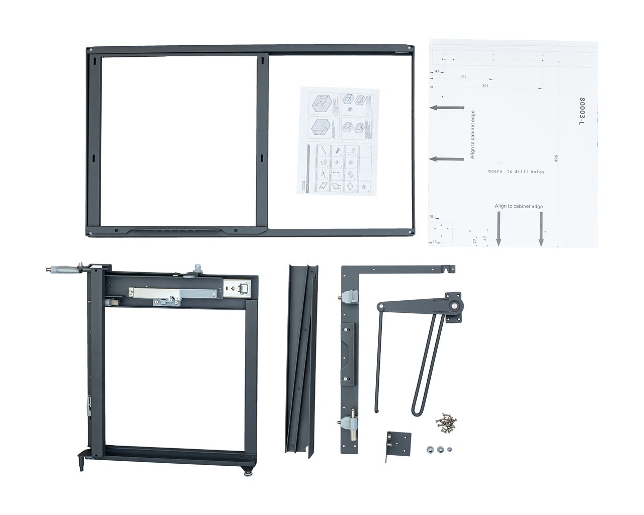 Рама механизма в угловую базу 900мм Firmax DANA Wood, левый. Рис. 1 Рама механизма в угловую базу 900мм Firmax DANA Wood, левый. Рис. 1