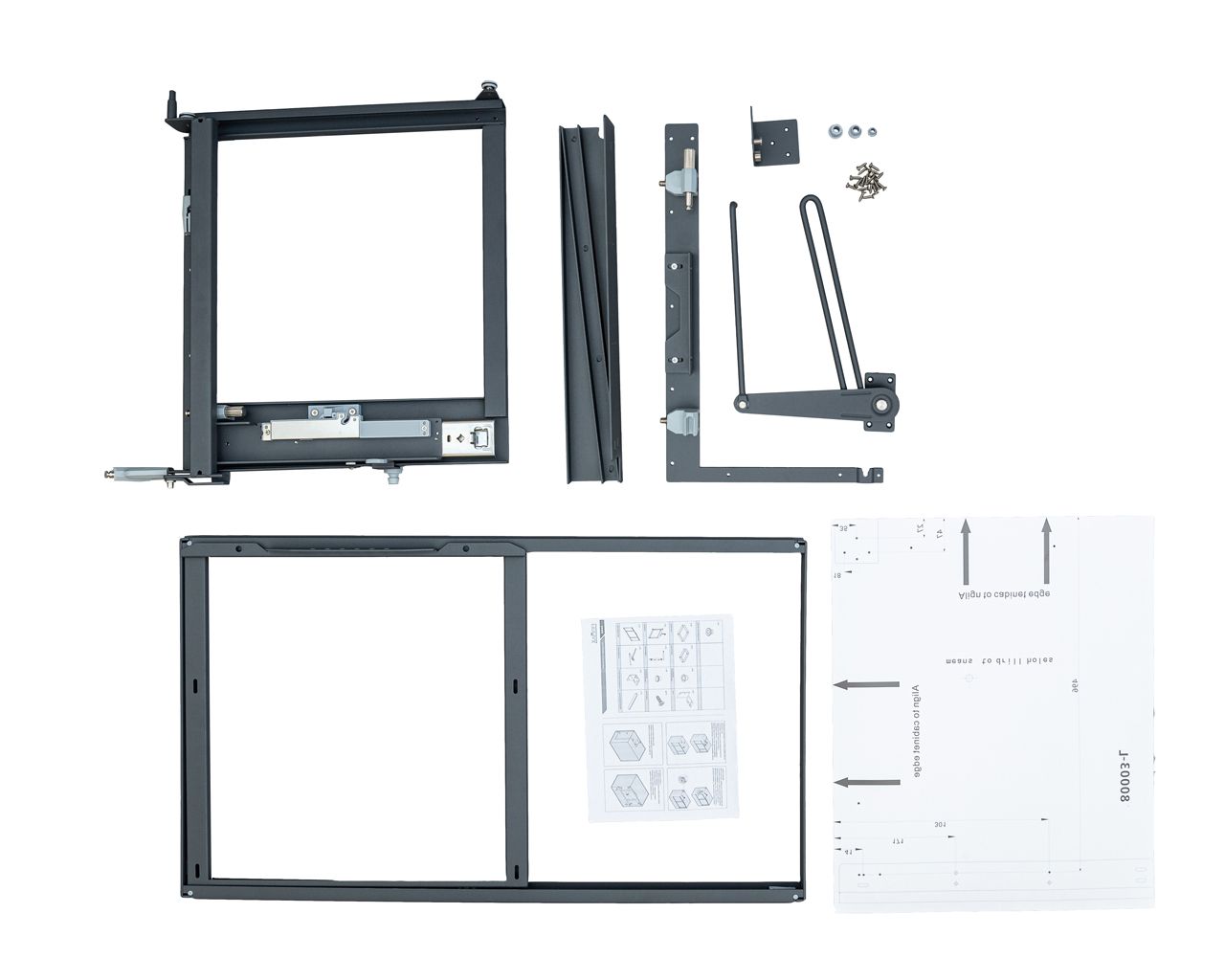 Рама механизма в угловую базу 900мм Firmax DANA, правый. Рис. 1 Рама механизма в угловую базу 900мм Firmax DANA, правый. Рис. 1