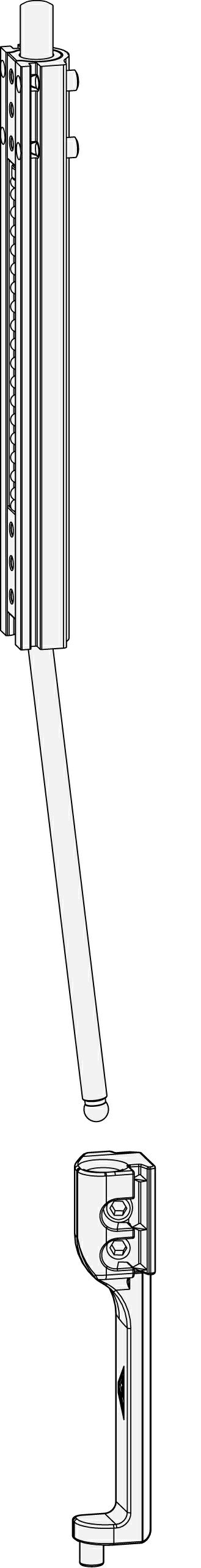 Комплект до 150 кг левый L V.01 AVDES. Рис. 1