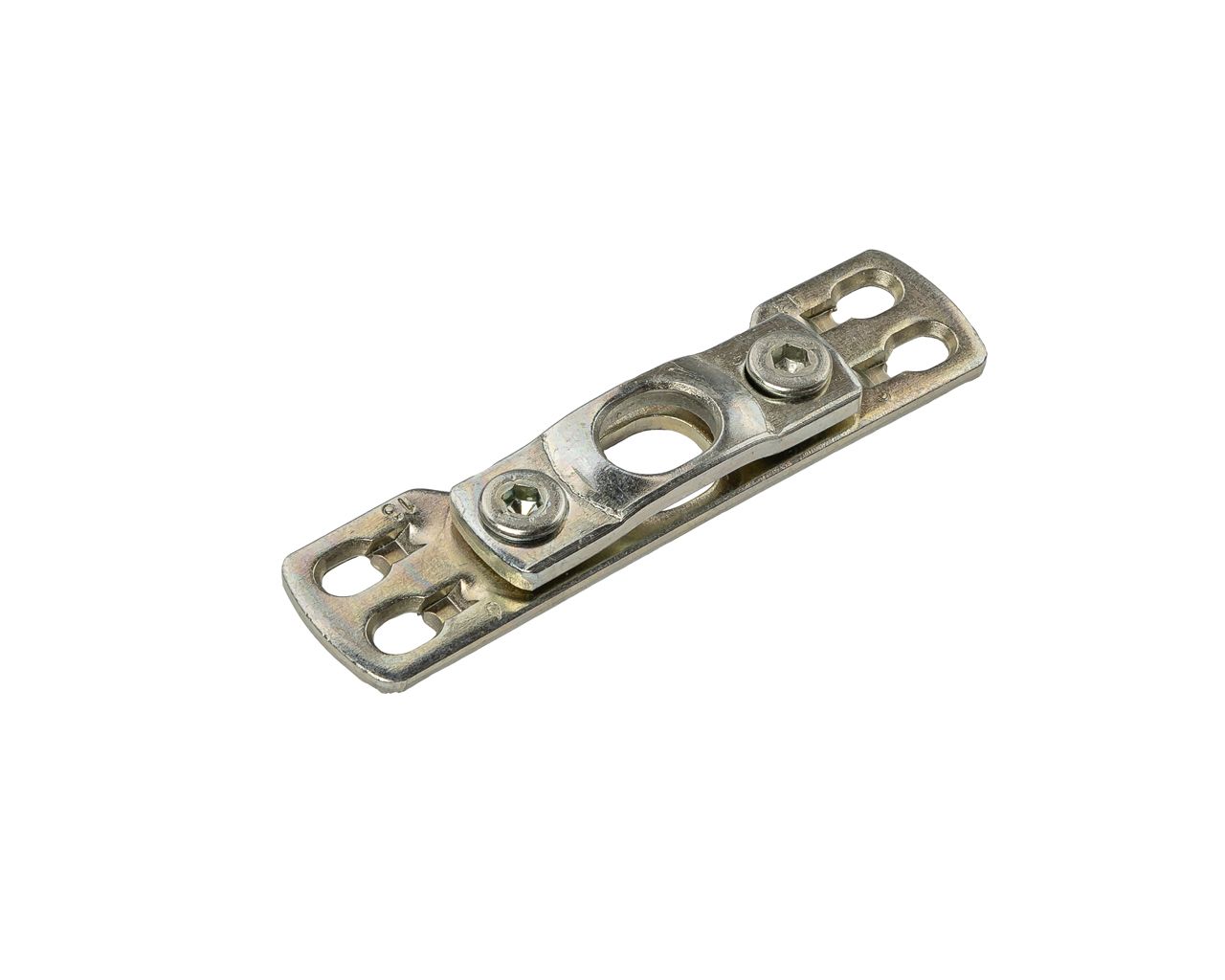 Рег. ответная планка дверного шпингалета, с зацепами, высота 9,2 мм. Рис. 2