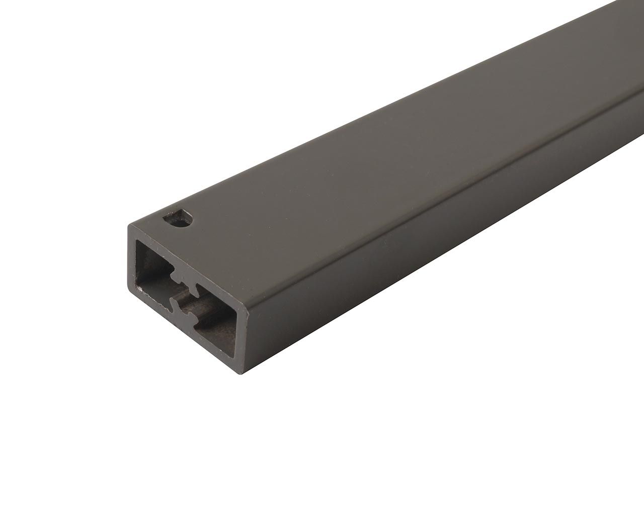 Рейлинг фронтальный Firmax для внутреннего ящика Slimline/Smartline, квадратный, L=1100 мм, антрацит. Рис. 1 Рейлинг фронтальный Firmax для внутреннего ящика Slimline/Smartline, квадратный, L=1100 мм, антрацит. Рис. 1