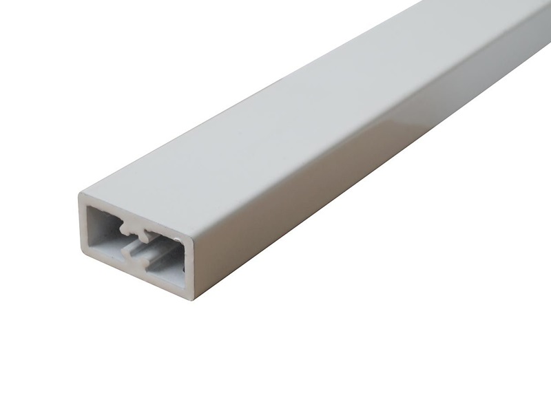 Рейлинг фронтальный Firmax для внутреннего ящика Slimline/Smartline, квадратный, L=1100 мм, перламутр. Рис. 2