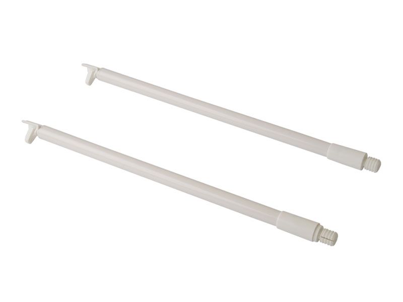 Рейлинги Firmax длина 270 мм, круглые средние для ящика Newline, белые. Рис. 1 Рейлинги Firmax длина 270 мм, круглые средние для ящика Newline, белые. Рис. 1