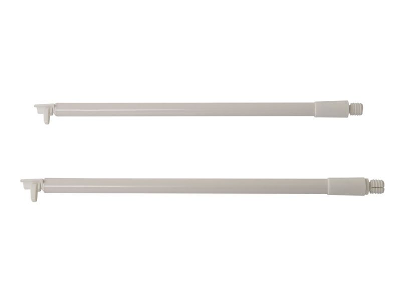 Рейлинги Firmax длина 270 мм, круглые средние для ящика Newline, белые. Рис. 3