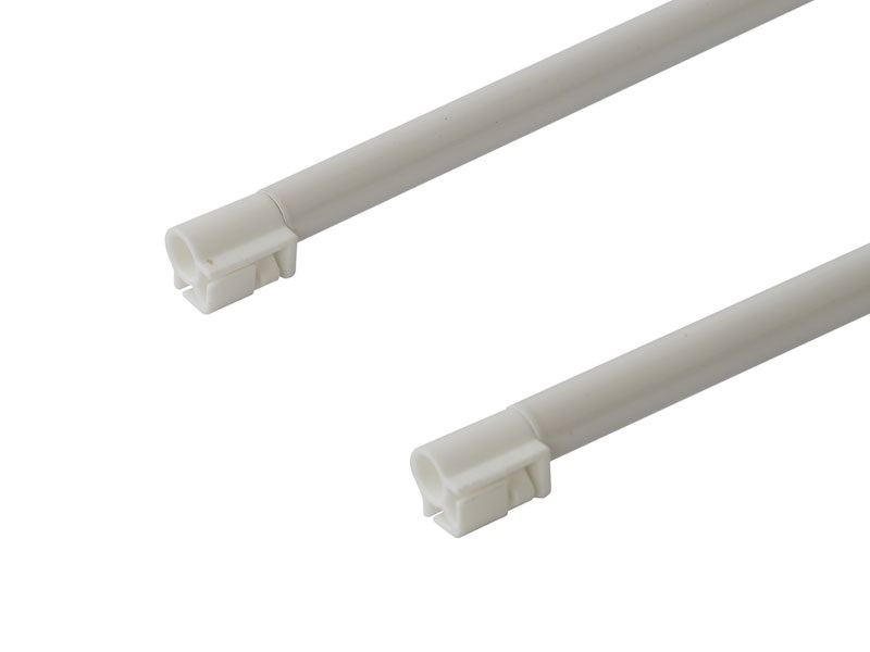 Рейлинги Firmax длина 270 мм, круглые верхние для ящика Newline, белые. Рис. 3