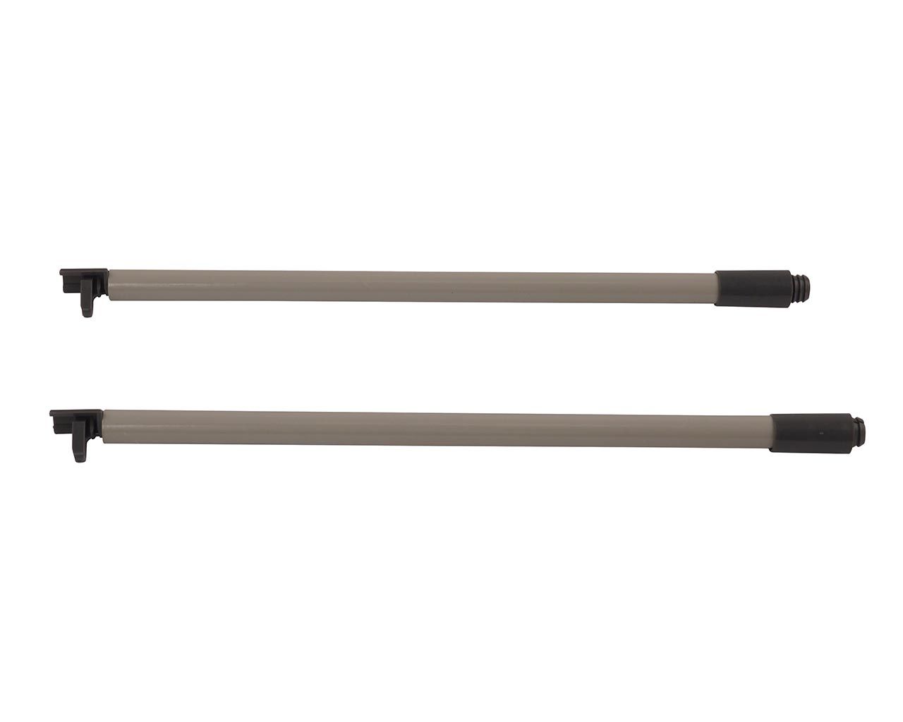 Рейлинги Firmax длина 270 мм, круглые средние для ящика Newline, серые. Рис. 2