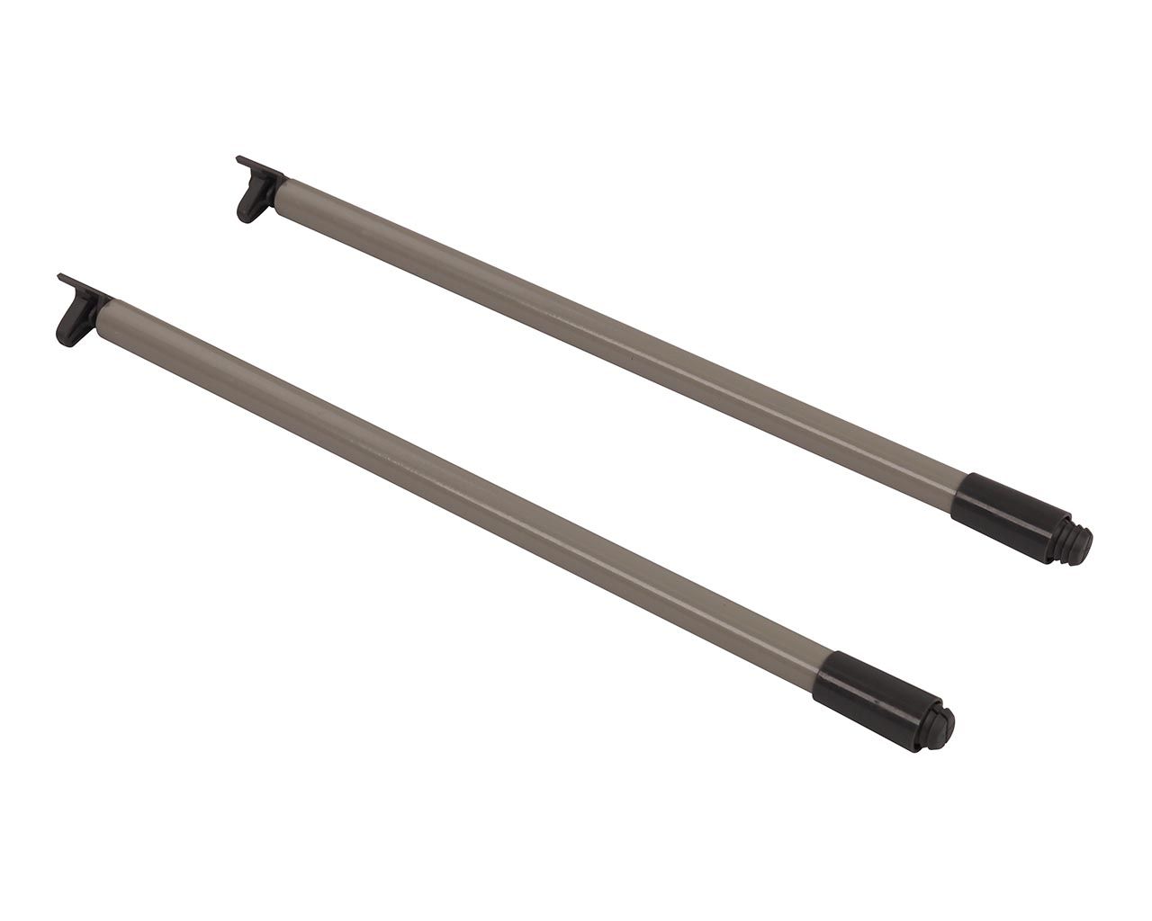 Рейлинги Firmax длина 270 мм, круглые средние для ящика Newline, серые. Рис. 1