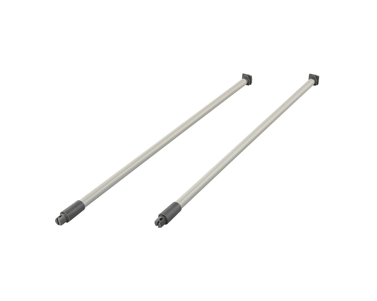 Рейлинги круглые длина 350 мм c креплением под муфту. для ящика Dragon Box. серые. Рис. 2