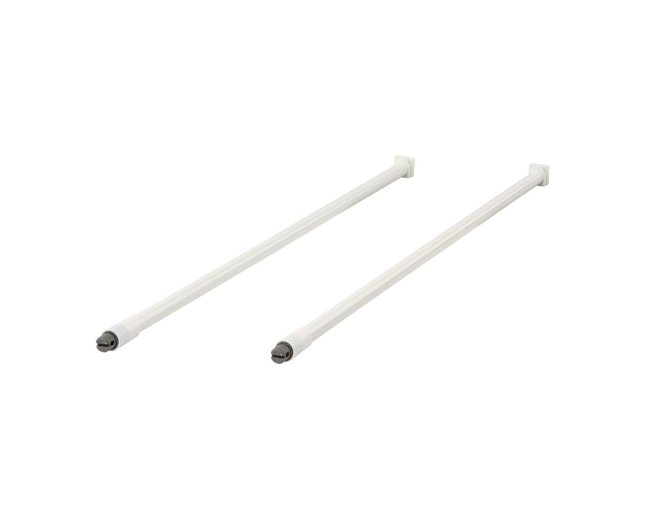 Рейлинги круглые длина 500 мм c креплением под муфту. для ящика Dragon Box. белые. Рис. 2 Рейлинги круглые длина 500 мм c креплением под муфту. для ящика Dragon Box. белые. Рис. 2