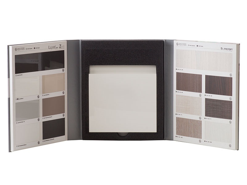 Папка рекламная ALVIC с образцами Finger-Pull. Рис. 2