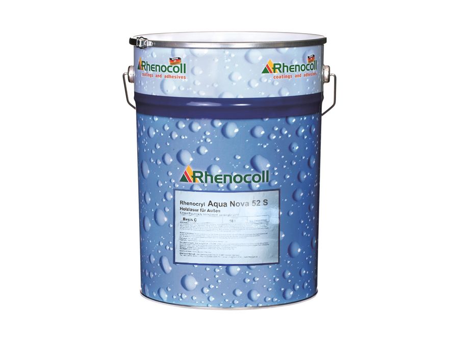 Лак Rhenocoll Impragnierlasur 52S (Aqua Nova) c защитой от синевы 18л