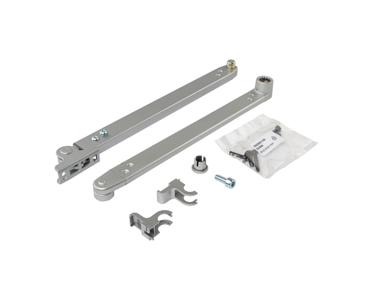 Рычаг стандартный для распашных приводов ED100/250 до 225 мм, серебро, 29271021. Рис. 1