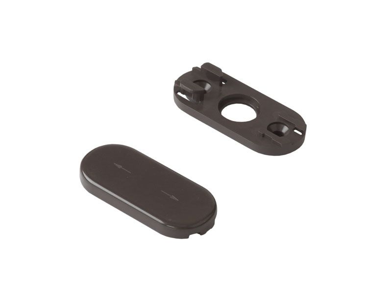 Розетка Rotoline, коричневый RAL8019 / коричневый. Рис. 2