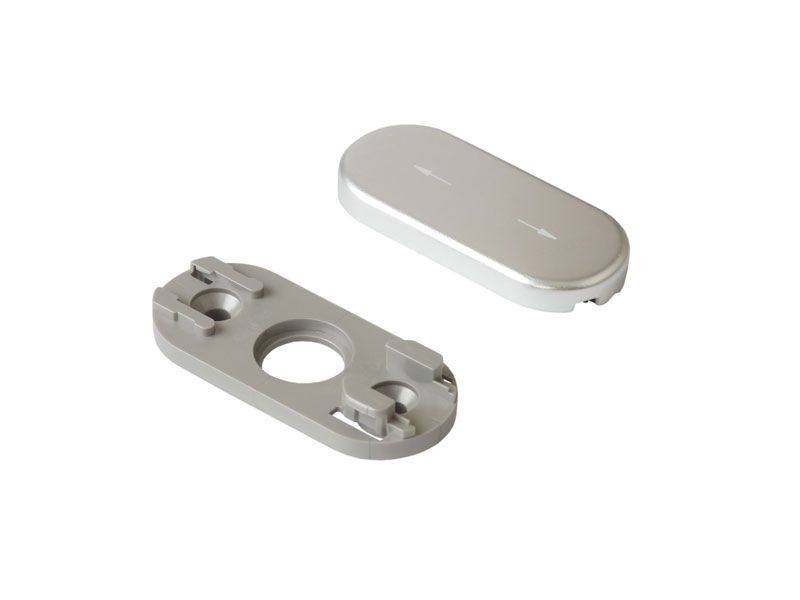 Розетка Rotoline, натуральное серебро/ серебро. Рис. 2