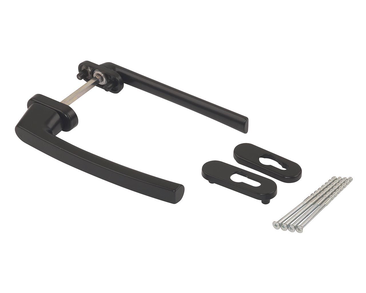 Ручка 2-х сторонняя ALV 100 M5X100 R06.2M, черный матовый. Рис. 1 Ручка 2-х сторонняя ALV 100 M5X100 R06.2M, черный матовый. Рис. 1