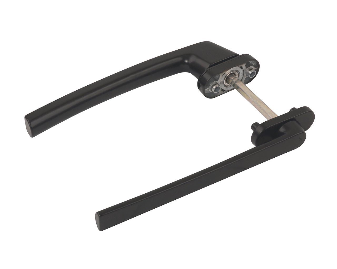 Ручка 2-х сторонняя ALV 100 M5X100 R06.2M, черный матовый. Рис. 2