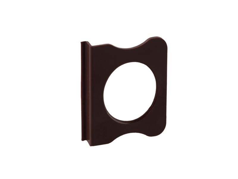 Ручка Bauset ABS для МС коричневая квадратная. Рис. 1