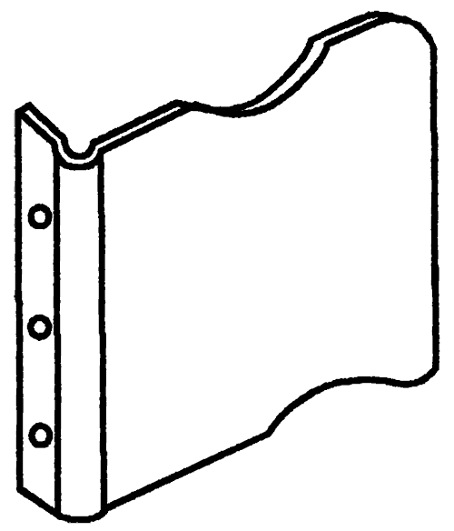 Ручка Bauset для МС белая RAL 9016 (металл). Рис. 3 Ручка Bauset для МС белая RAL 9016 (металл). Рис. 3