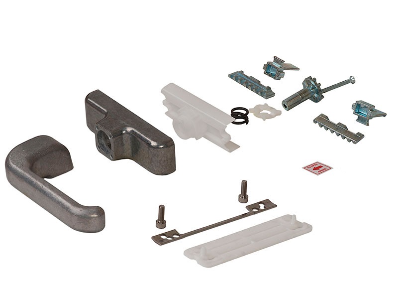 Ручка CW2 изогнутая, двухзахватная правая, неокрашеная, 050070051. Рис. 2